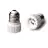 Adapter for lampholders E27 => GU10 White